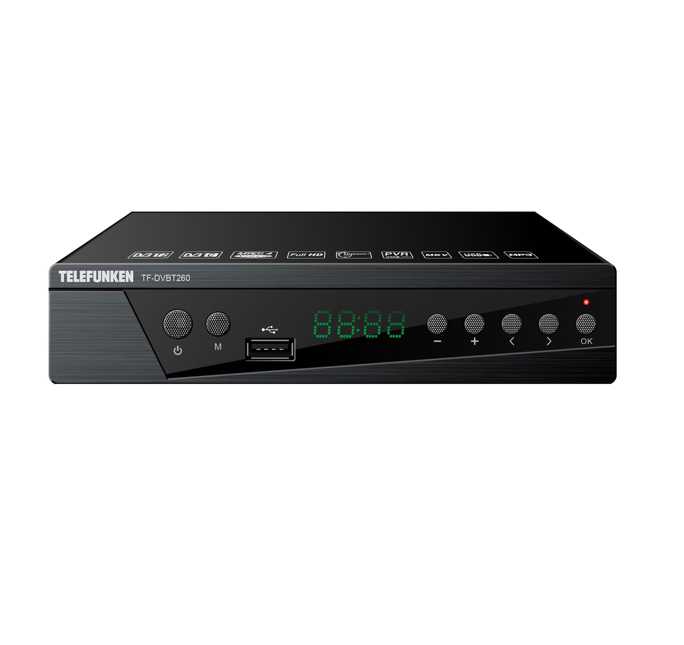 Цифровой эфирный приемник Telefunken TF-DVBT260 CB AU378