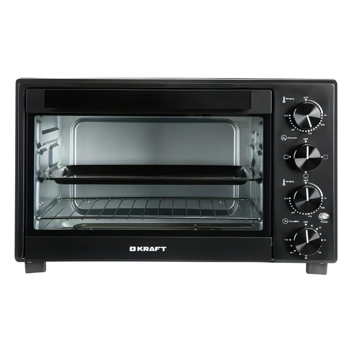 Мини-печь духовой шкаф Kraft KFC-MV380HBL 38л BC P574