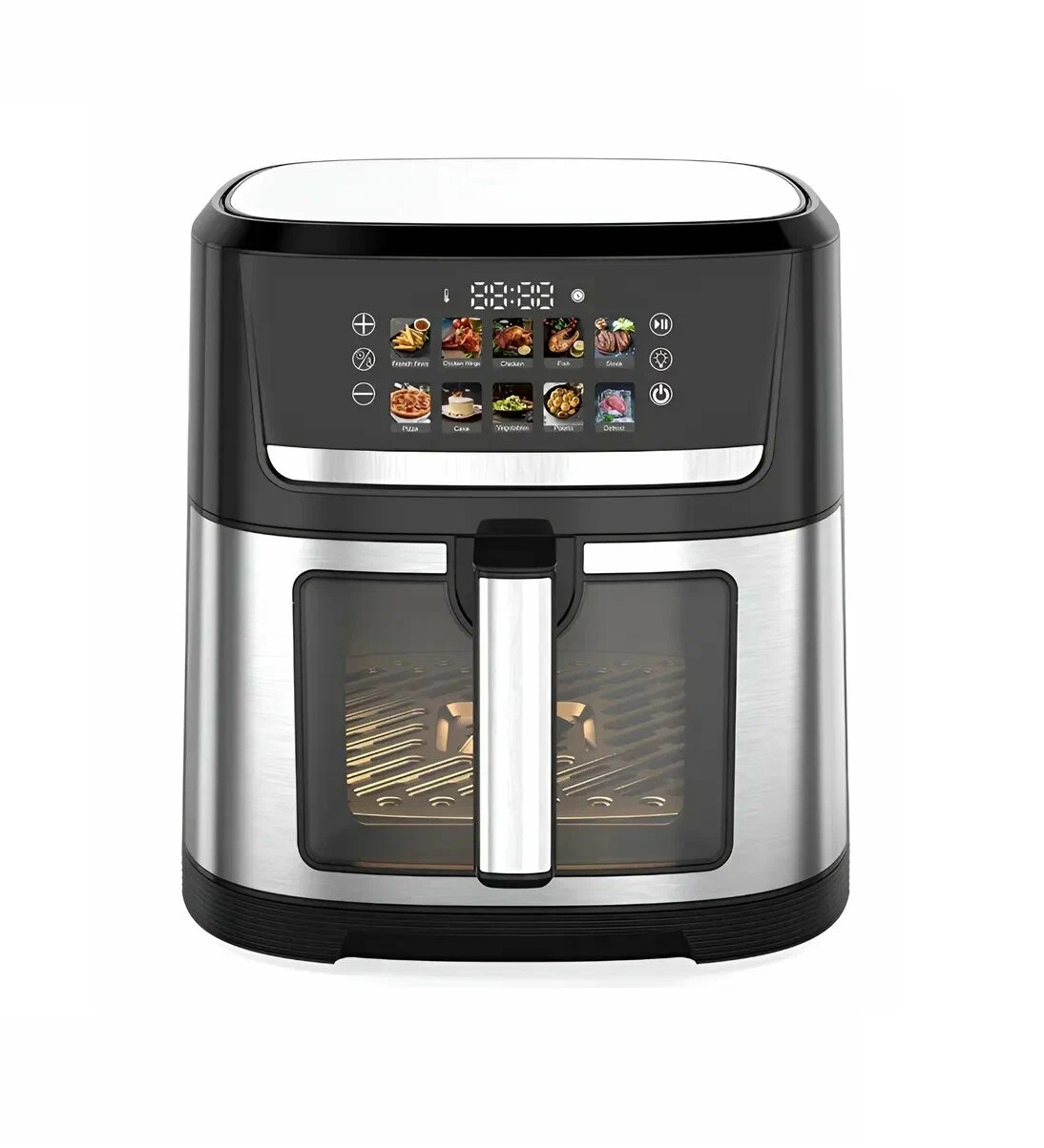 Аэрогриль OULEMEI OLM-KZF033 с двумя тэнами 10л 2000W BA P668
